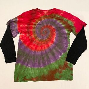 Disney Our Universe Hocus Pocus Tie Dye Long Sleeve Shirt Medium
